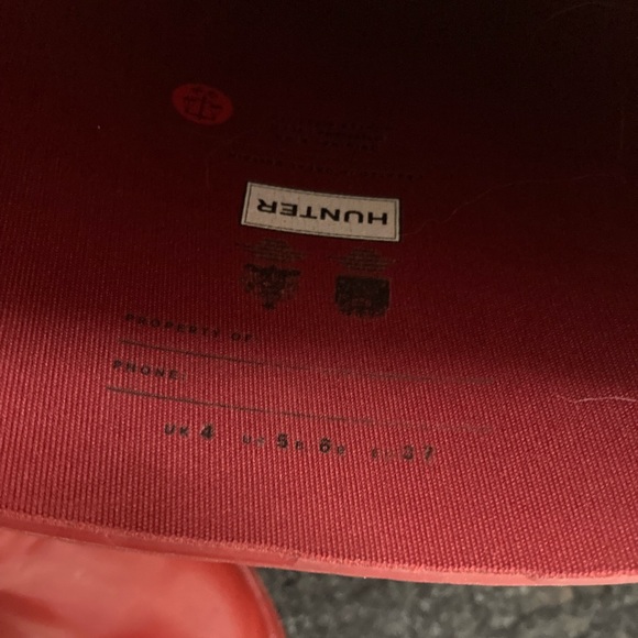 Hunter boots - Picture 4 of 4